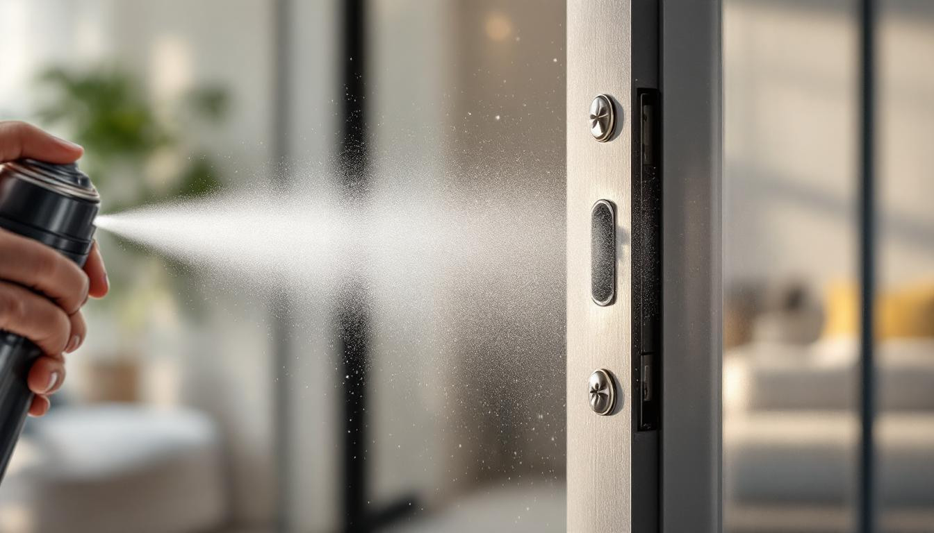 J’ai stoppé les grincements de porte avec de la laque pour cheveux