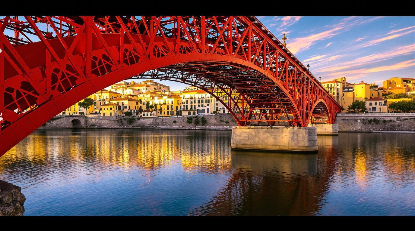 Ce pont d&rsquo;Eiffel à Girona précédait sa tour parisienne de 12 années
