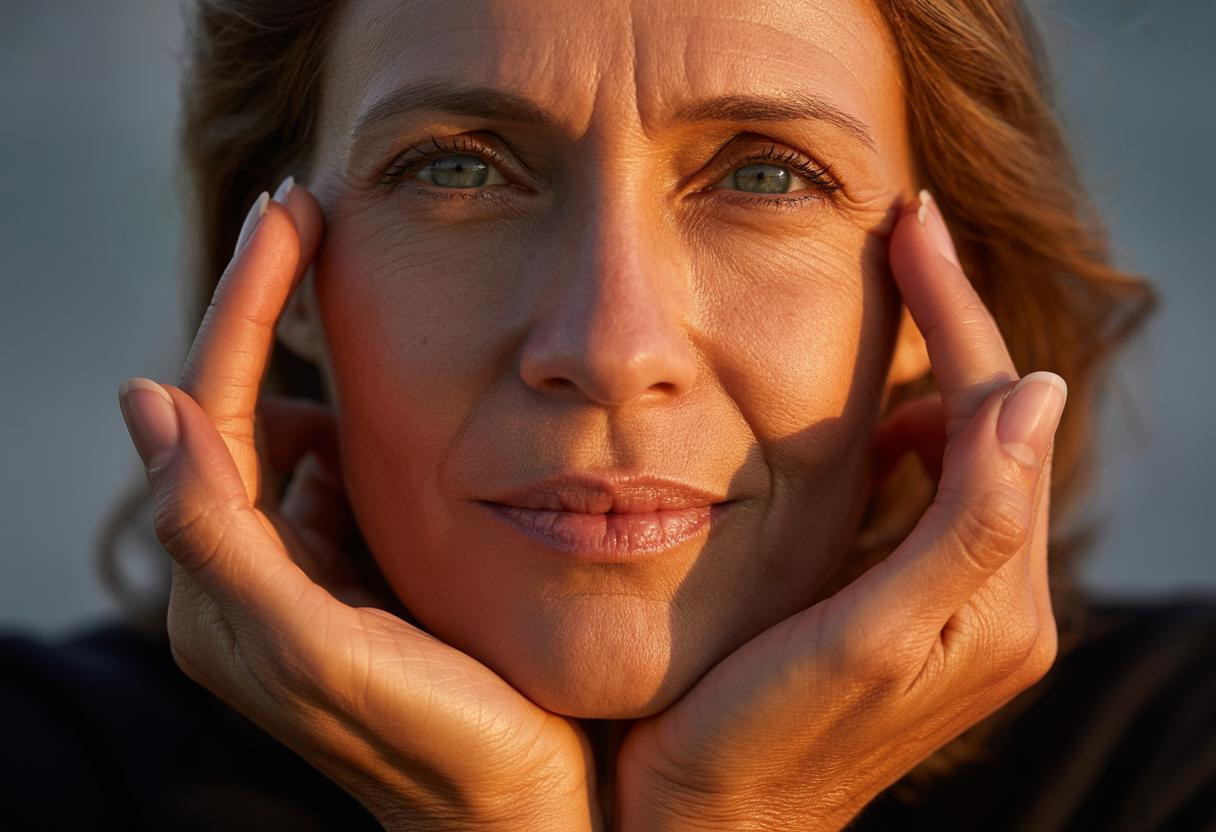 À 42 ans, ces 5 exercices faciaux ont redonné du volume à mes joues creuses