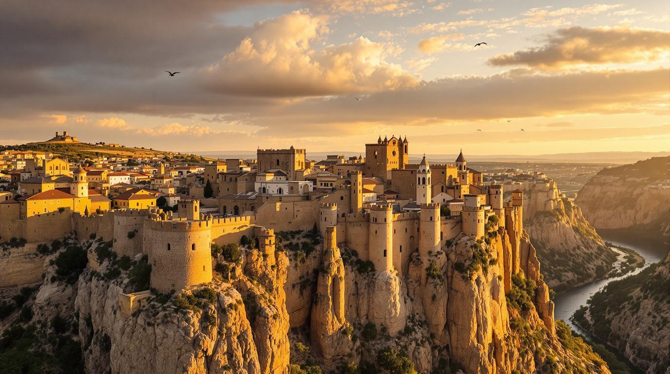 Ce village castillan de 967 habitants perché à 1009 mètres défie Napoléon depuis des siècles