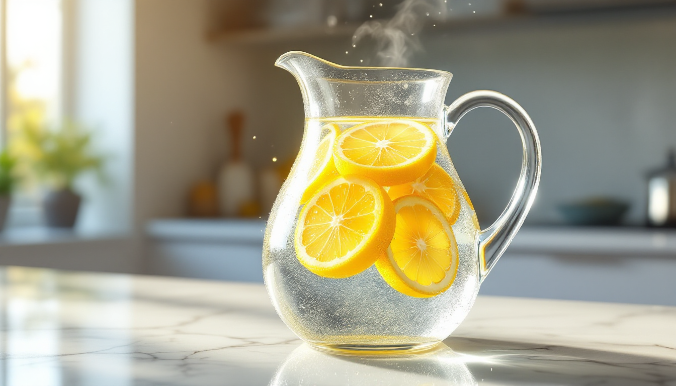 Eau citronnée : la température précise qui booste ses bienfaits de 47% le matin