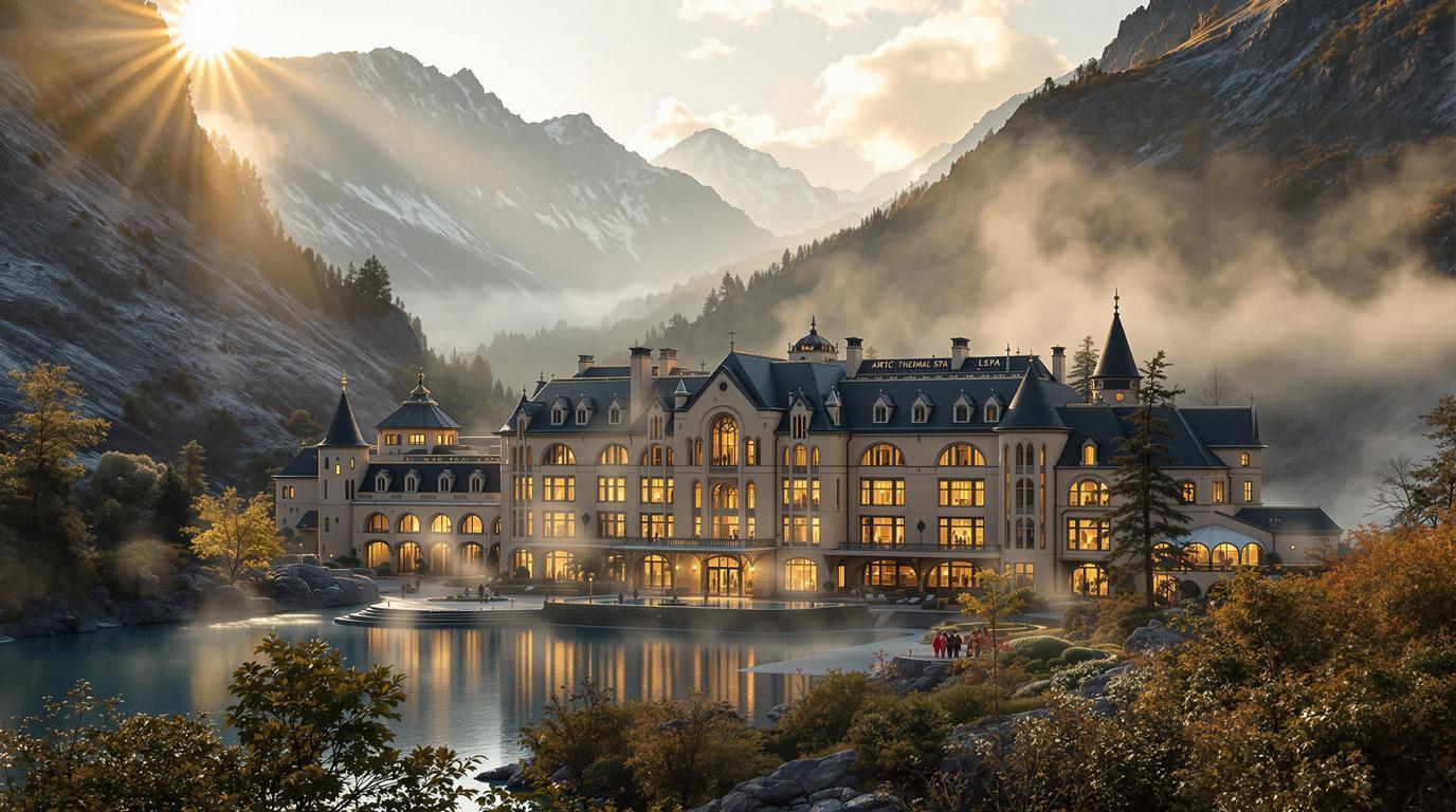 Cette station thermale perchée à 1050 mètres cache des sources volcaniques millénaires