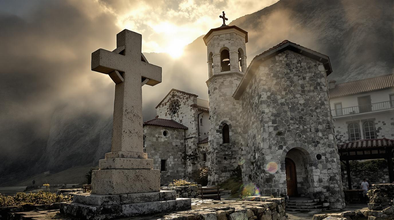 Ce village de 36 habitants à 1304 mètres cache une croix bubonique rarissime en France