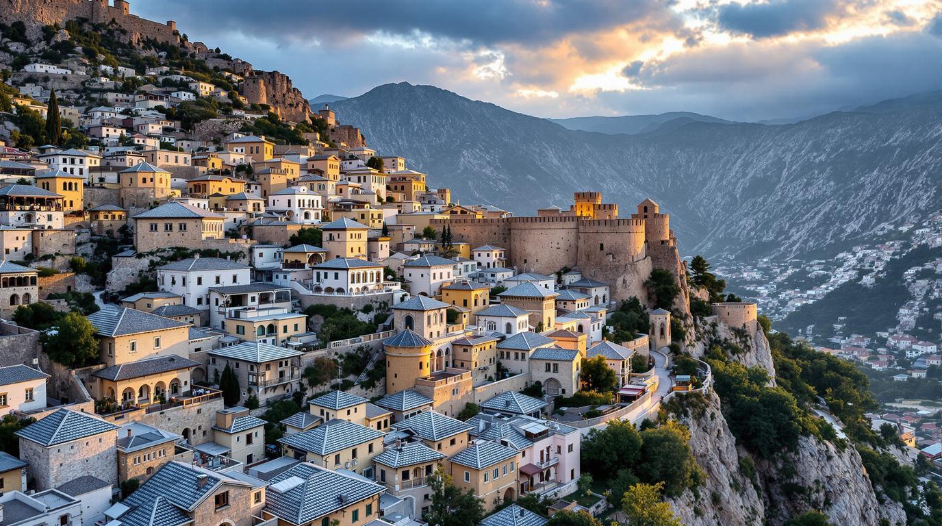 Cette ville ottomane albanaise à 336 mètres cache un tunnel anti-atomique de 800 mètres