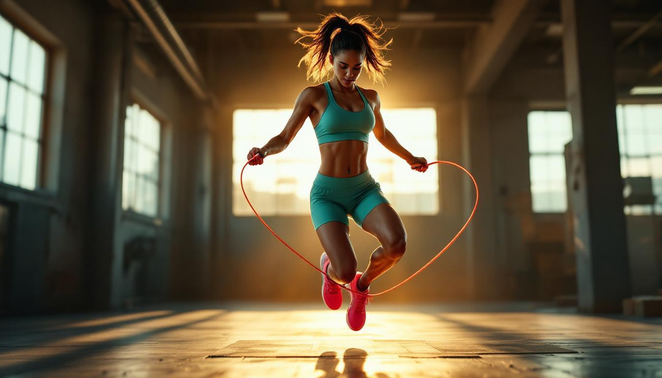 Ce challenge corde à sauter brûle 700 calories/heure, 2x plus efficace que courir
