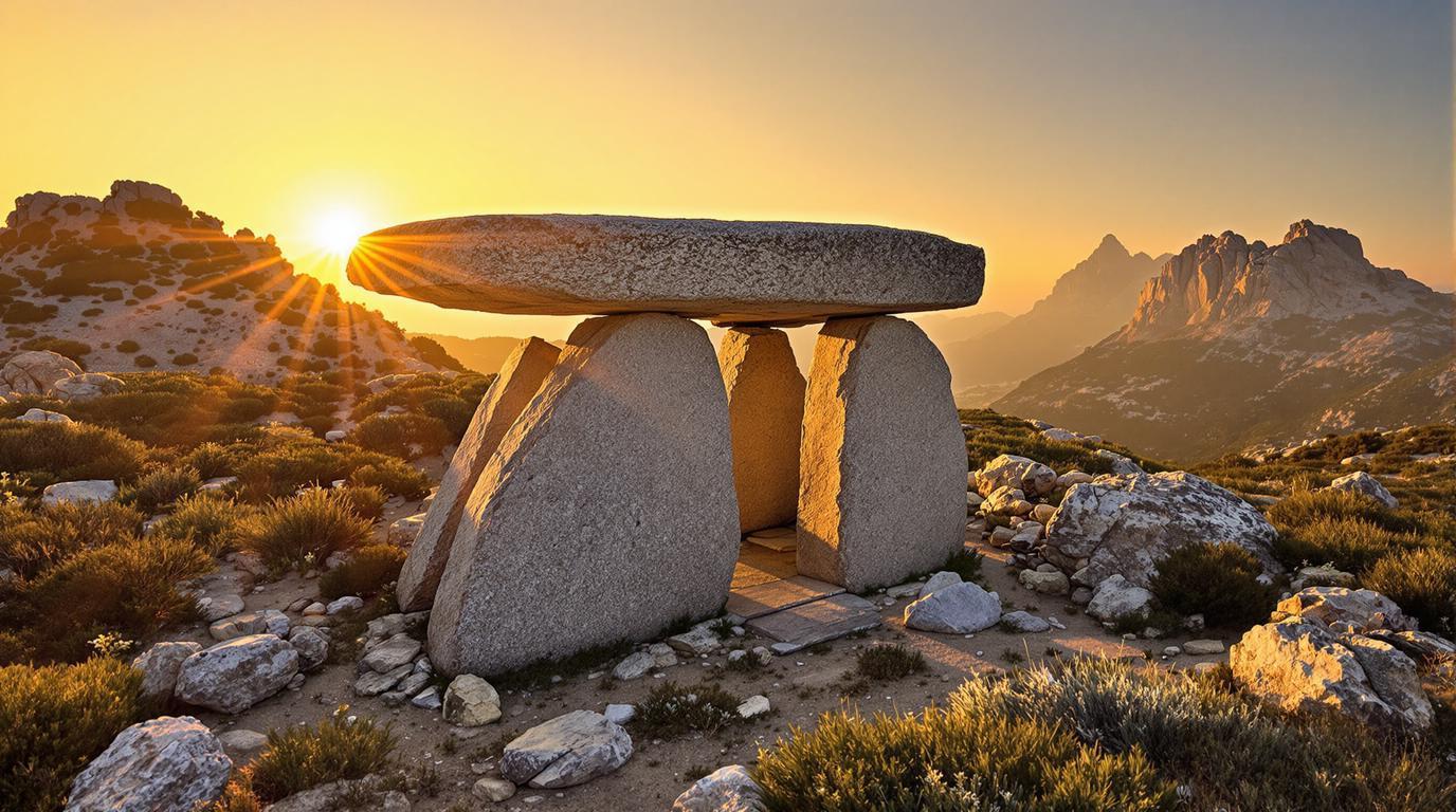 Ce dolmen de 5000 ans perché à 830 mètres défie le temps depuis l’époque néolithique