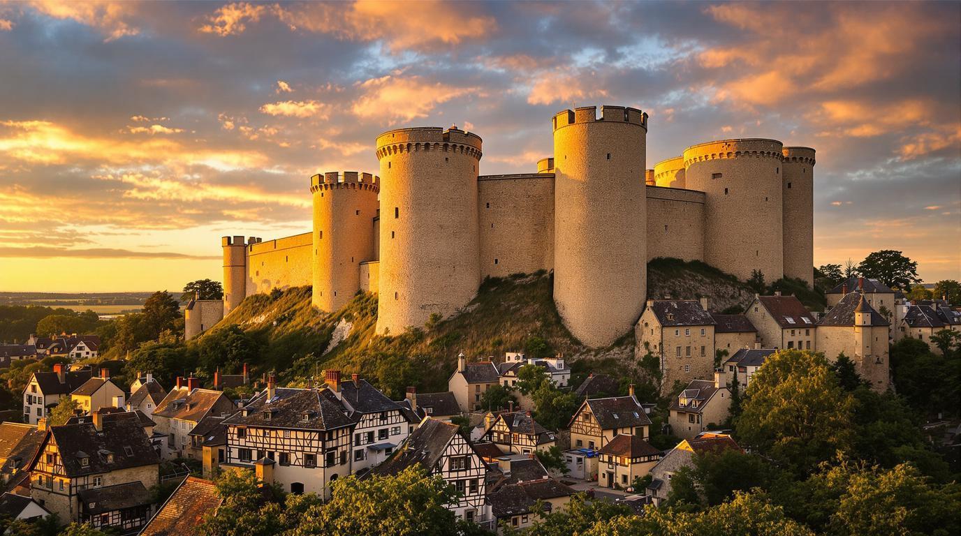Ce village sarthois cache trois enceintes fortifiées médiévales et des maisons de tisserands semi-enterrées