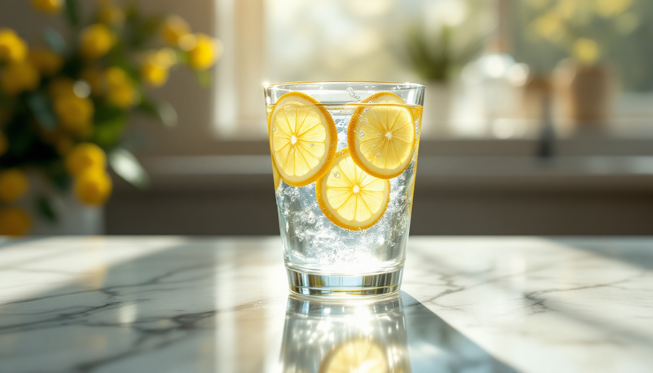 Eau citronnée et jeûne 16/8 : 27% de perte de poids en plus