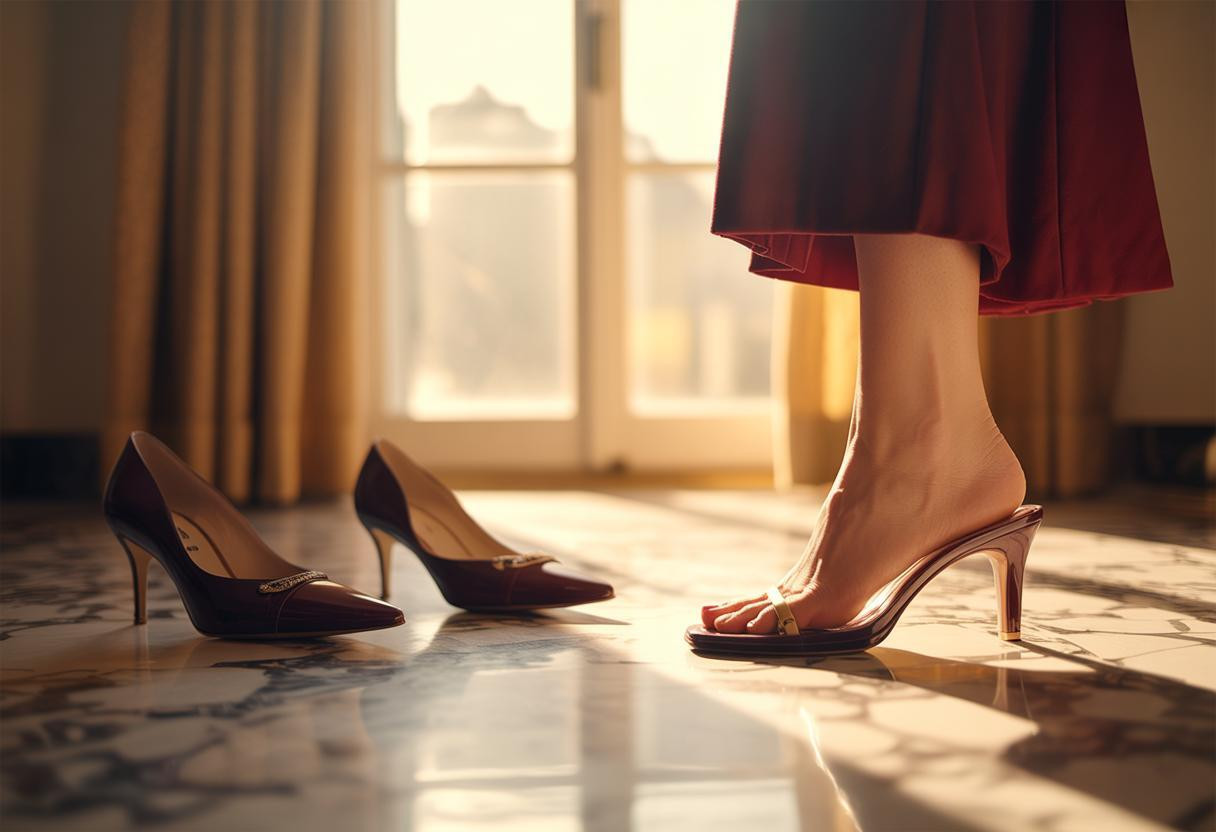 J’ai abandonné mes escarpins à 52 ans pour ces chaussures à coussinets qui soulagent mes pieds