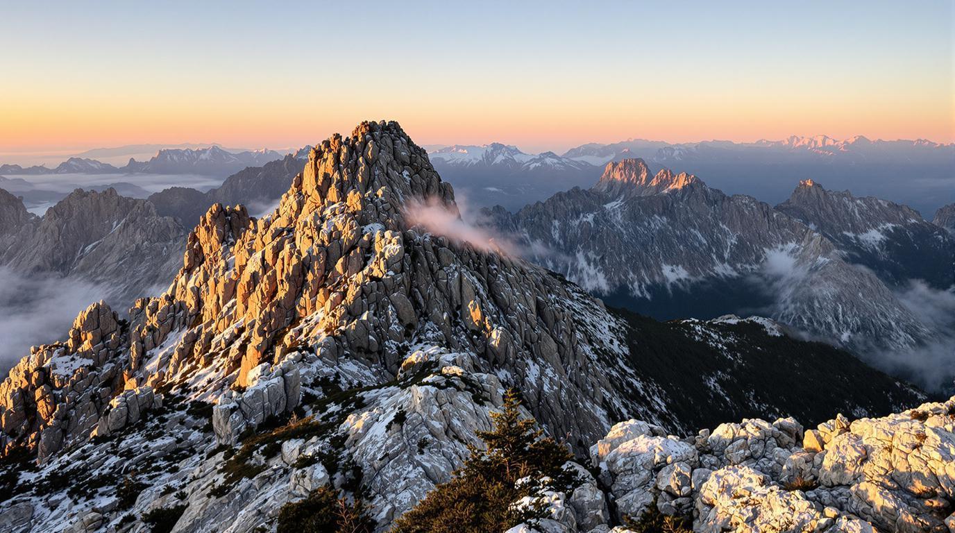 Ce sommet à 1450 mètres cache un panorama que seuls les bergers connaissent
