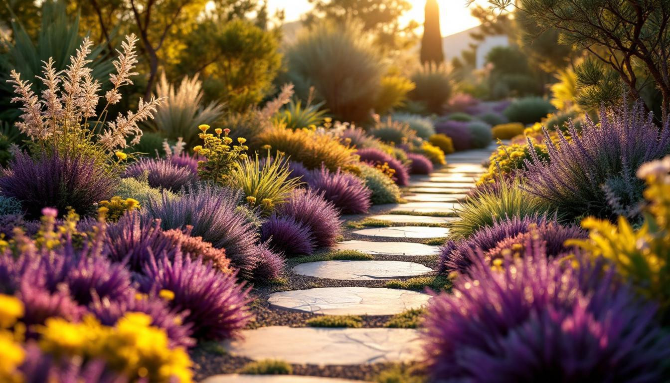 J’ai transformé mon jardin aride en oasis avec ces plantes résistantes