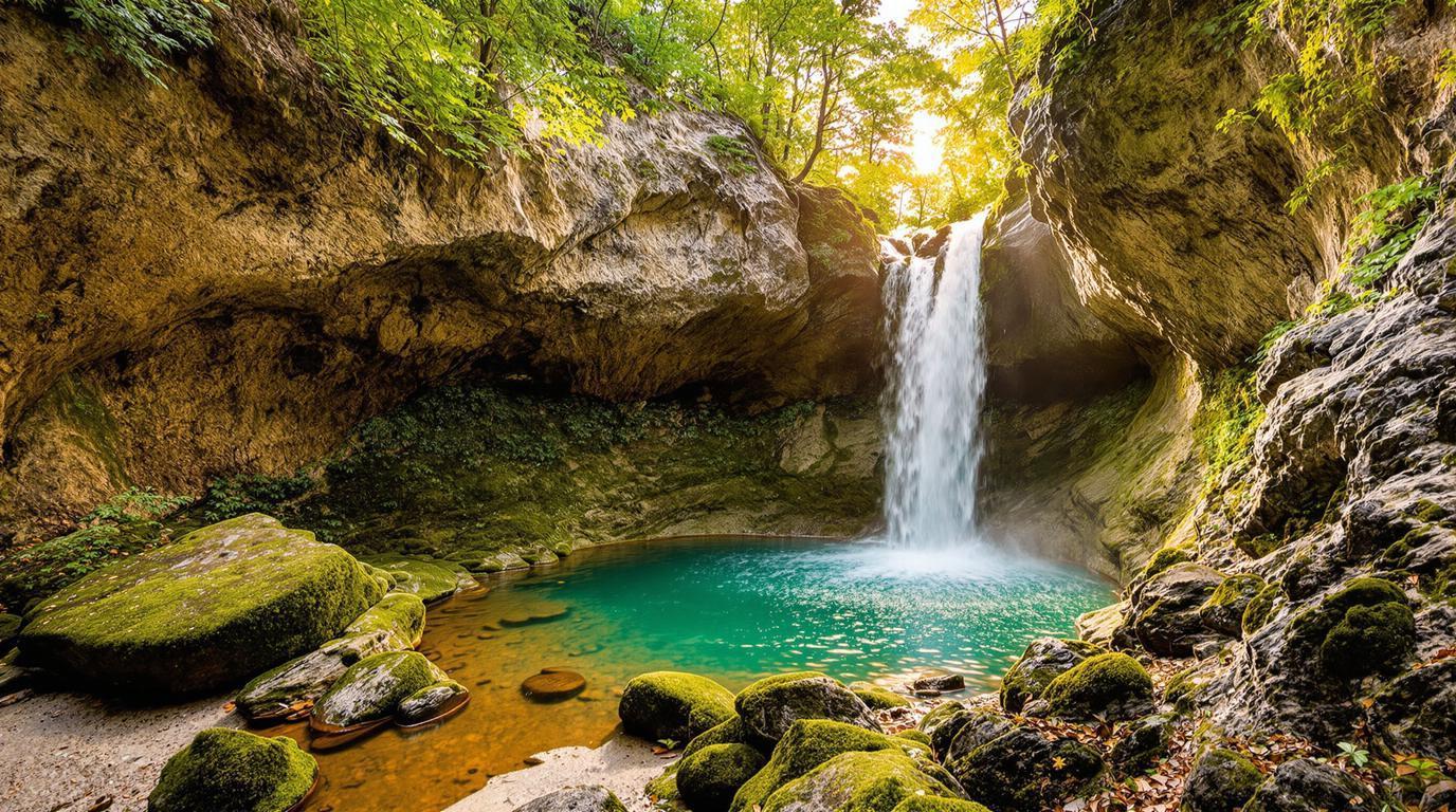Ce village catalan de 269 habitants cache une cascade secrète à 235 mètres d&rsquo;altitude