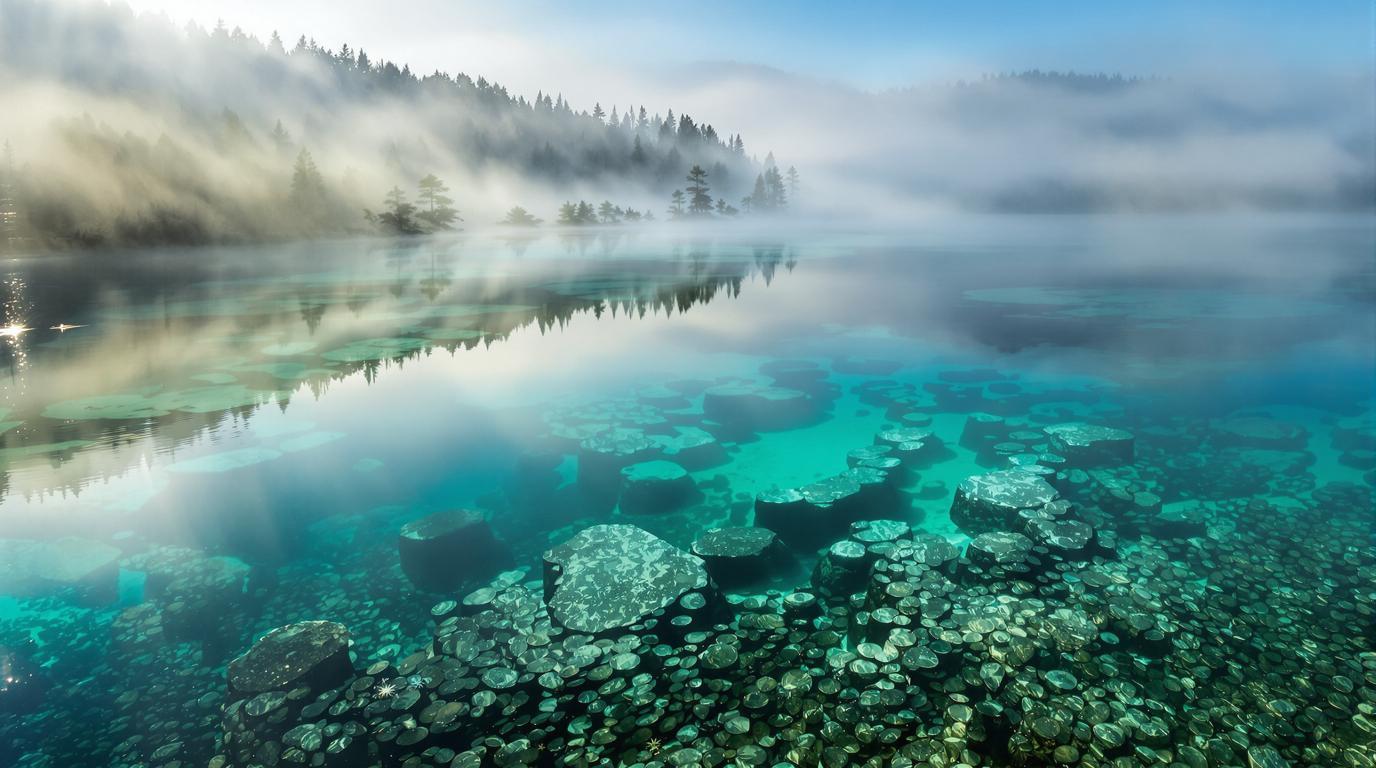 Ce lac landais de 55 km² cache trois villages engloutis depuis 8 000 ans