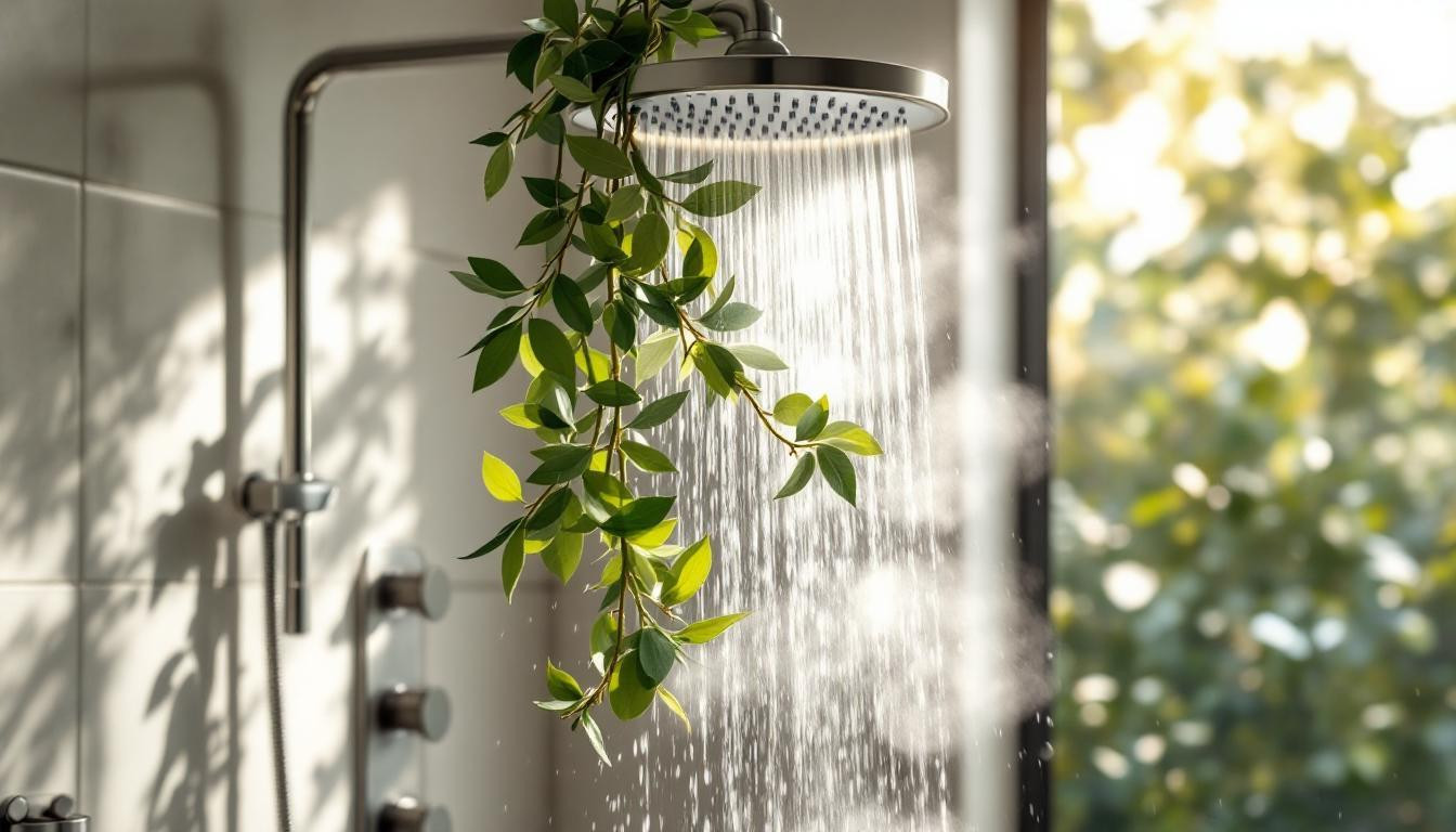 J’ai transformé ma douche en soin respiratoire grâce à l’eucalyptus