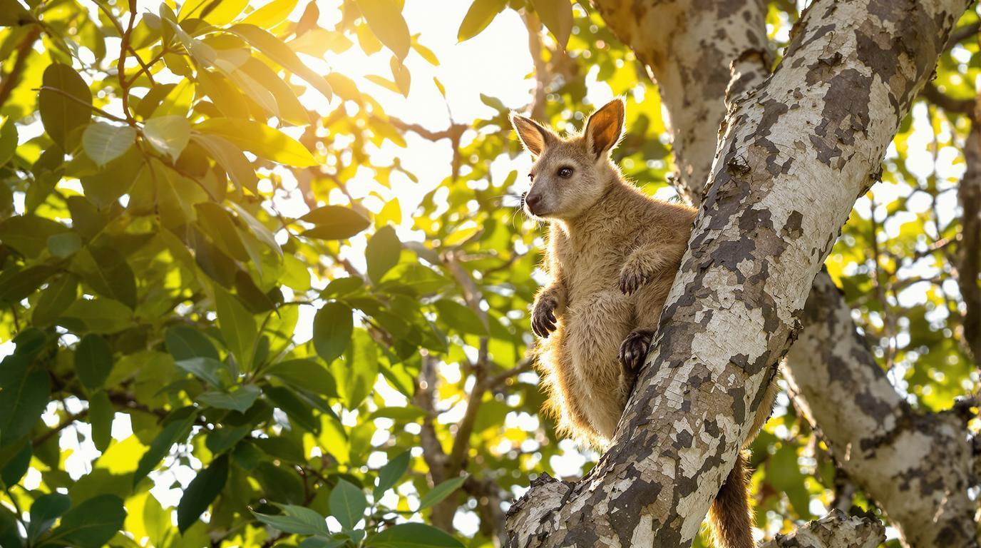Cette capitale océanienne de 400 000 habitants cache des kangourous arboricoles dans ses eucalyptus