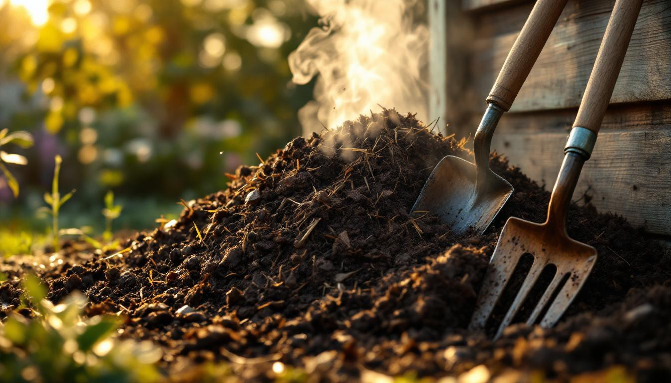 J’ai trouvé la formule magique pour un compost parfait avec du fumier