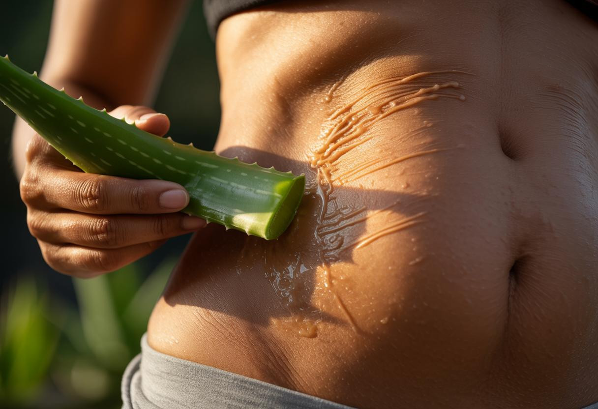J’ai testé l’aloe vera pur à 47 ans pendant 3 mois sur mes vergetures récentes