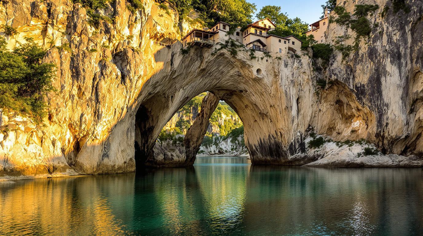 Ce pont naturel de 15 mètres défie la gravité depuis 85 millions d’années