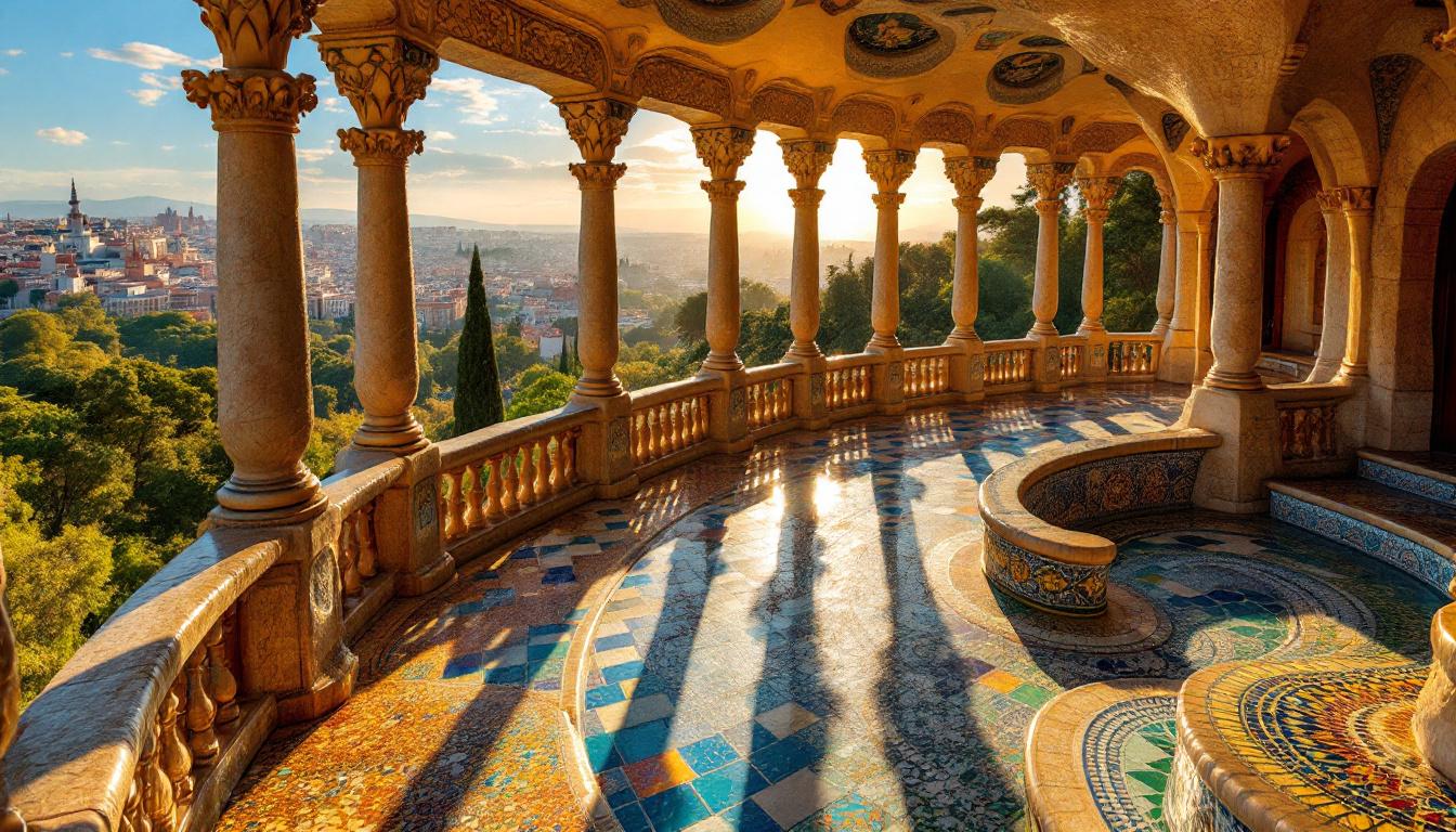 Le seul parc au monde avec colonnes qui drainent comme des racines sur 17 ha