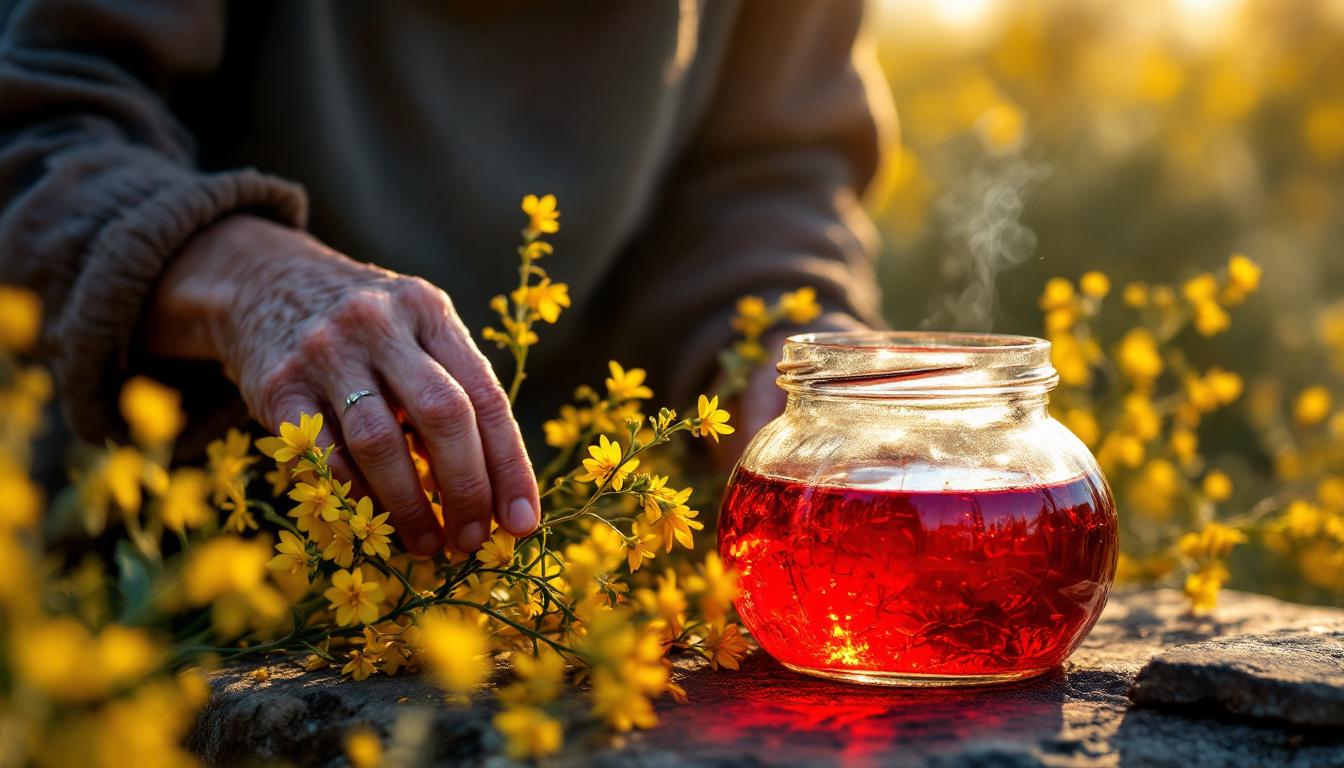 Cette huile rouge que 3 familles du Vallespir fabriquent encore au solstice