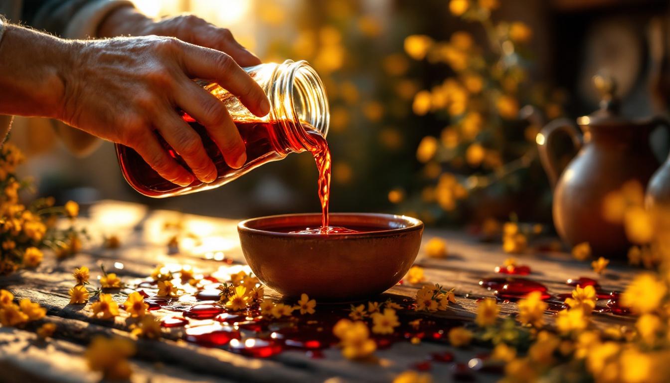 Cette macération rouge que 3 mas gardent encore pour la Saint-Jean du Canigó