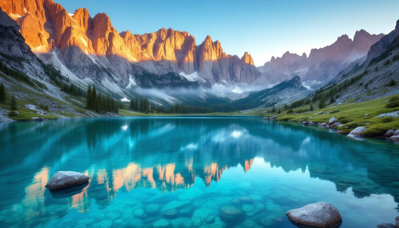 Voici le lac du Capcir où naît le fleuve Aude à 2136 mètres d’altitude