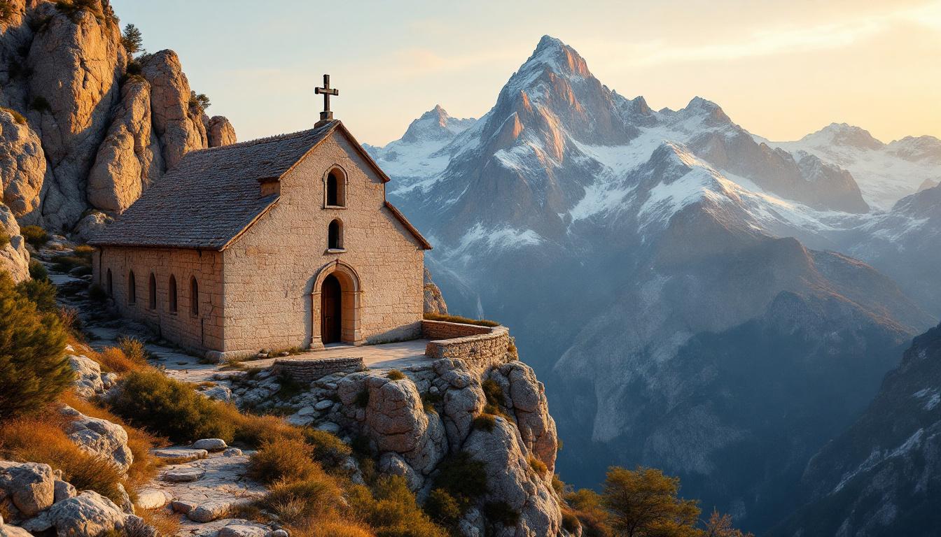 Le seul édifice pré-roman des Pyrénées-Orientales face au Canigou depuis 1200 ans
