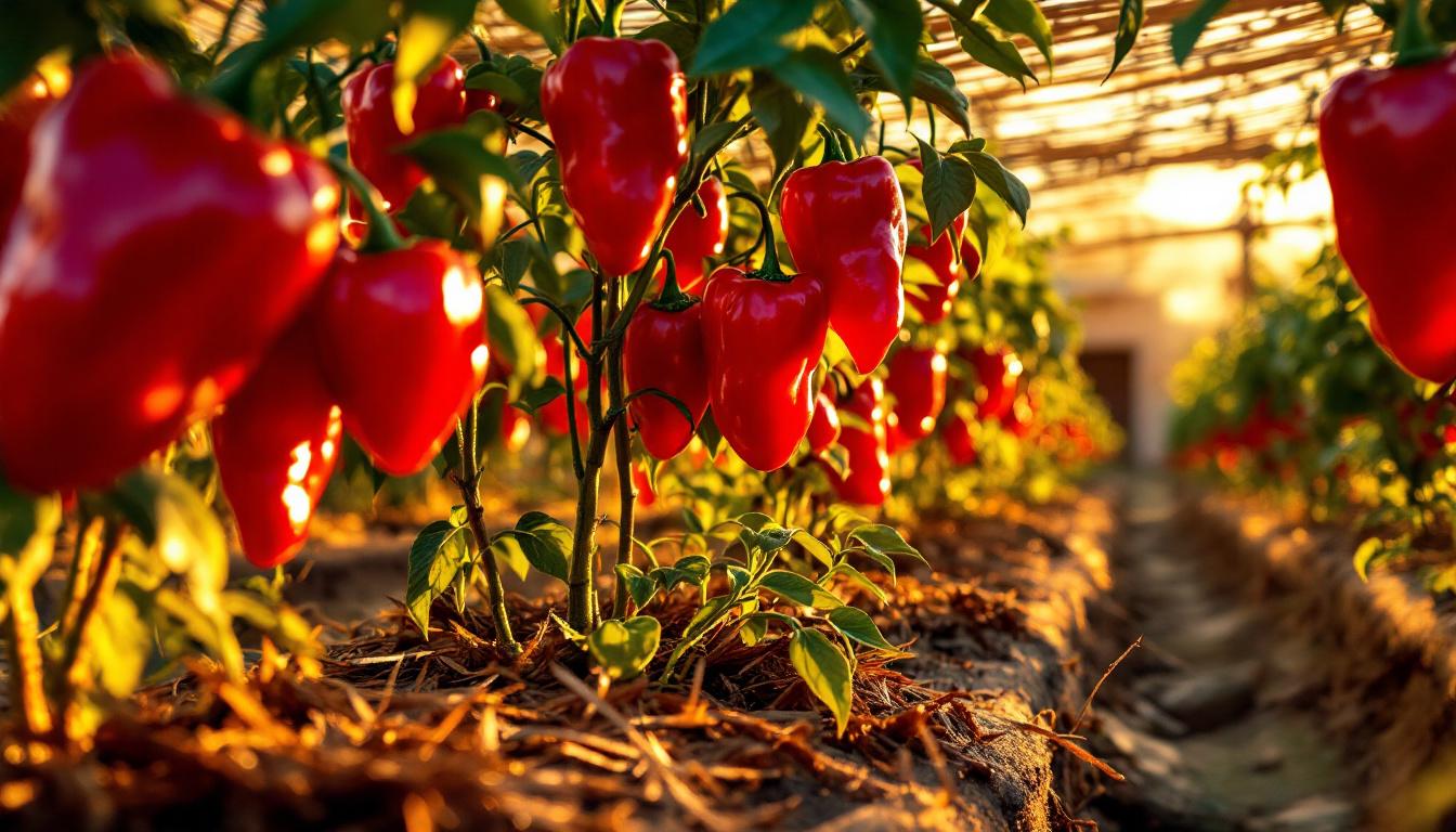 Ces poivrons des mas qui résistent encore aux étés les plus chauds