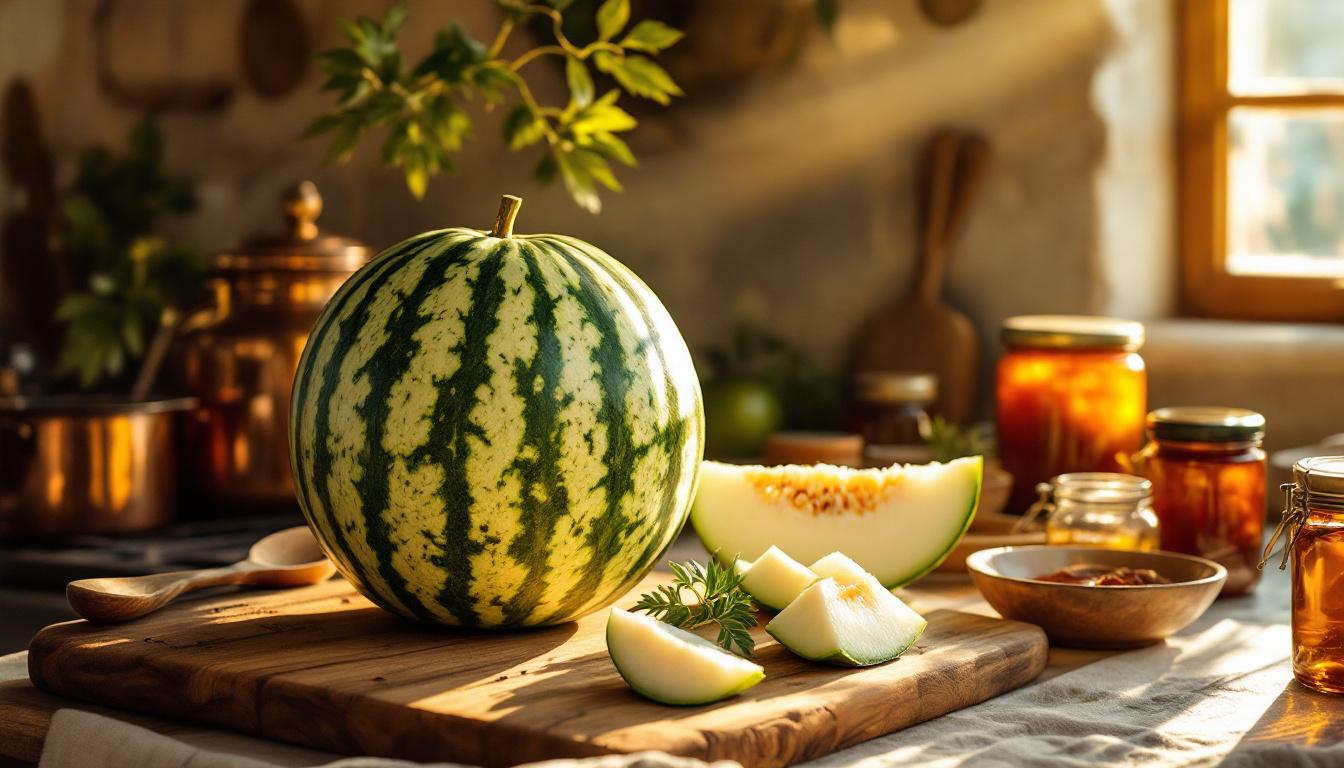 Cette pastèque blanche qu’on cultive encore dans 3 mas du Vallespir pour la confiture