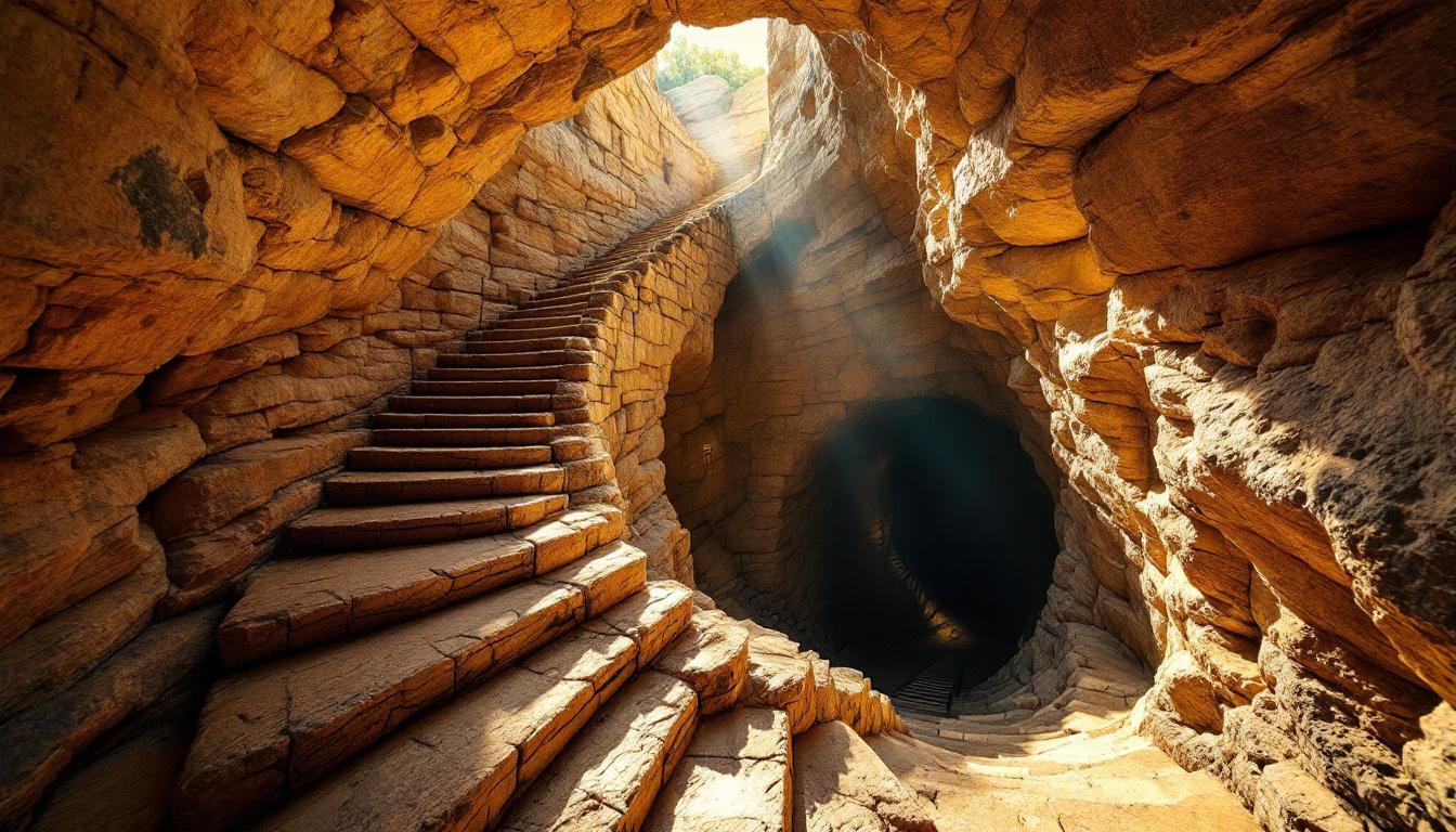 Ce passage du Conflent mène au Fort Libéria par 734 marches et des échelles