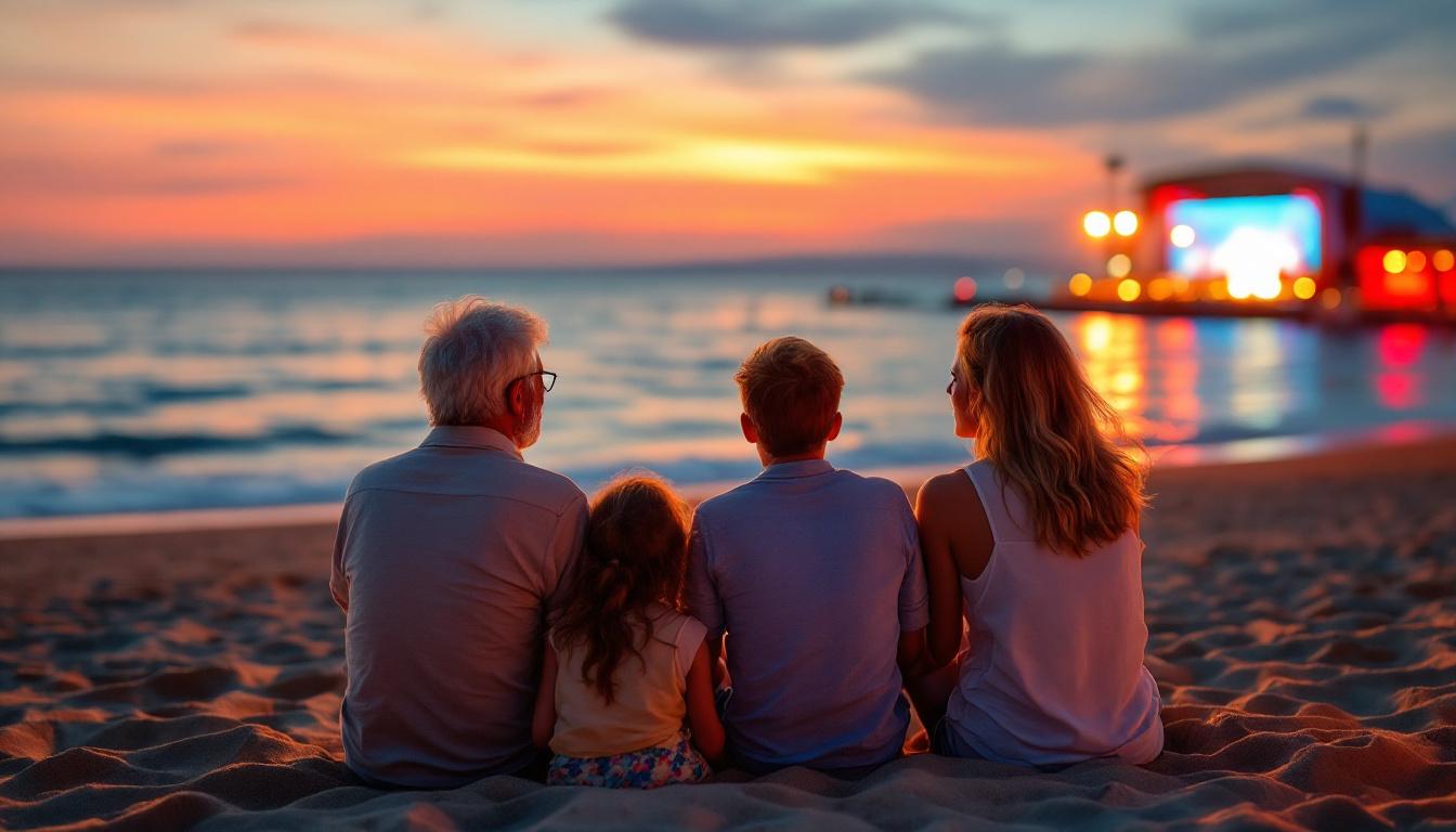 Ces soirées gratuites rassemblent 3 générations face à la mer à Canet