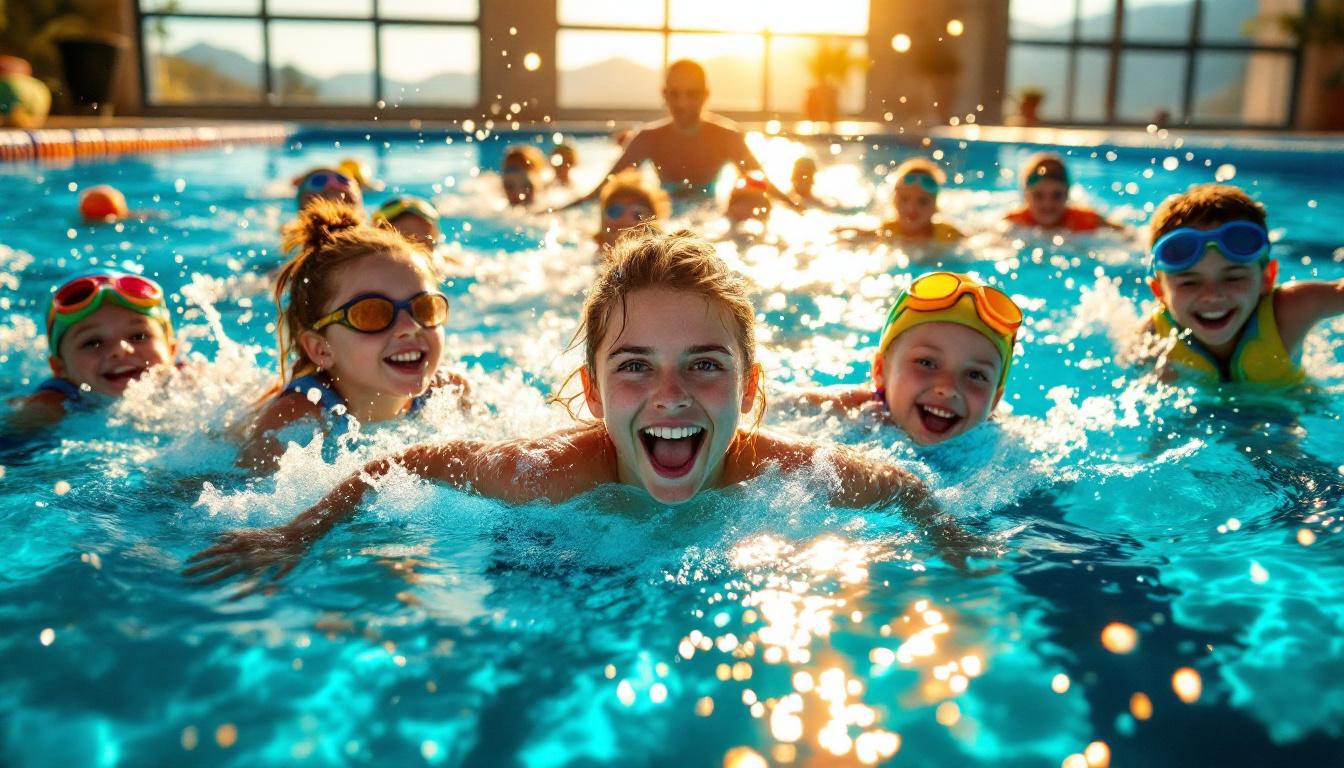 Ces stages matinaux apprennent la nage aux enfants catalans dès 4 ans