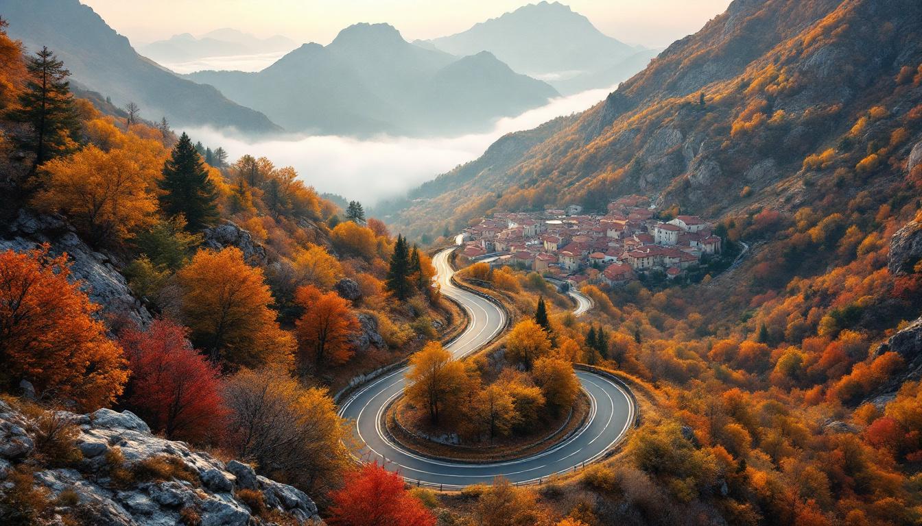 Ce col du Conflent mène au seul village accessible par une unique route