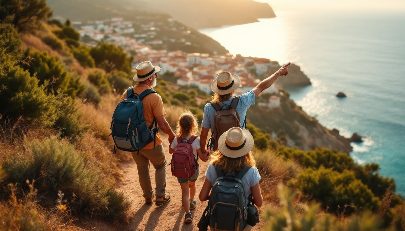 Cette balade de 2 heures unit 3 générations catalanes entre Collioure et Port-Vendres