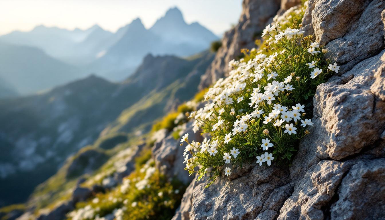 Le seul site français où pousse cette fleur endémique des Pyrénées catalanes