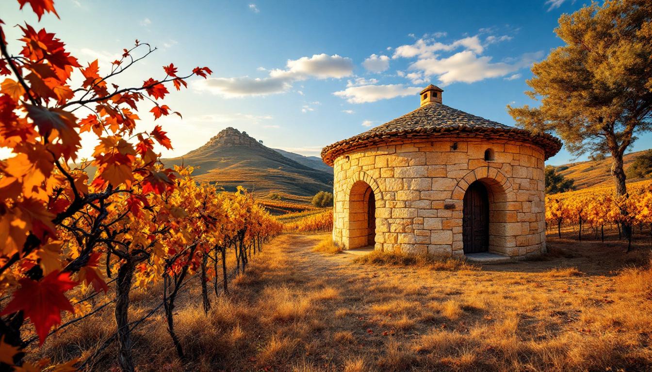 Ces cabanes de vigne parsèment 18 kilomètres carrés de vignobles du Roussillon