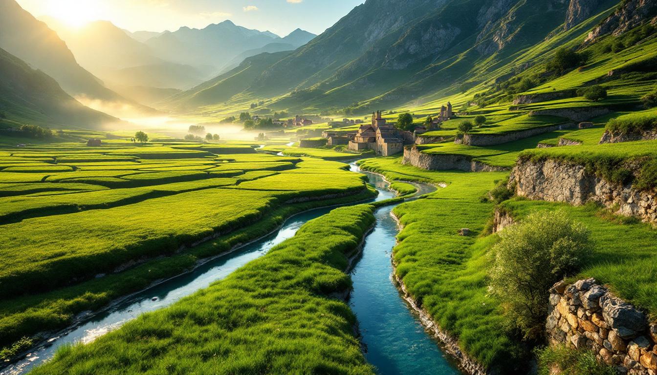 Ces canaux de 1000 ans irriguent encore 18 kilomètres carrés de Cerdagne