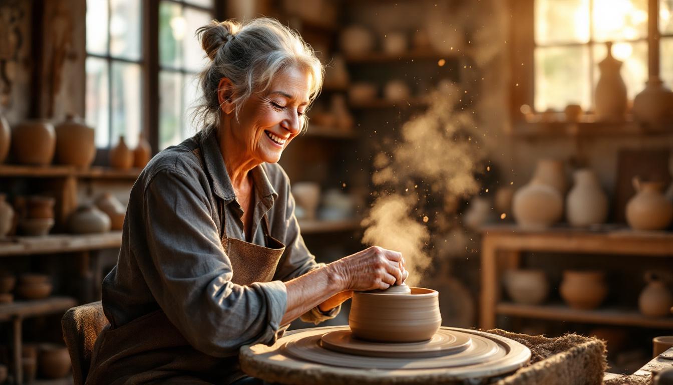 Ces ateliers de céramique matinaux accueillent les seniors débutants à Perpignan