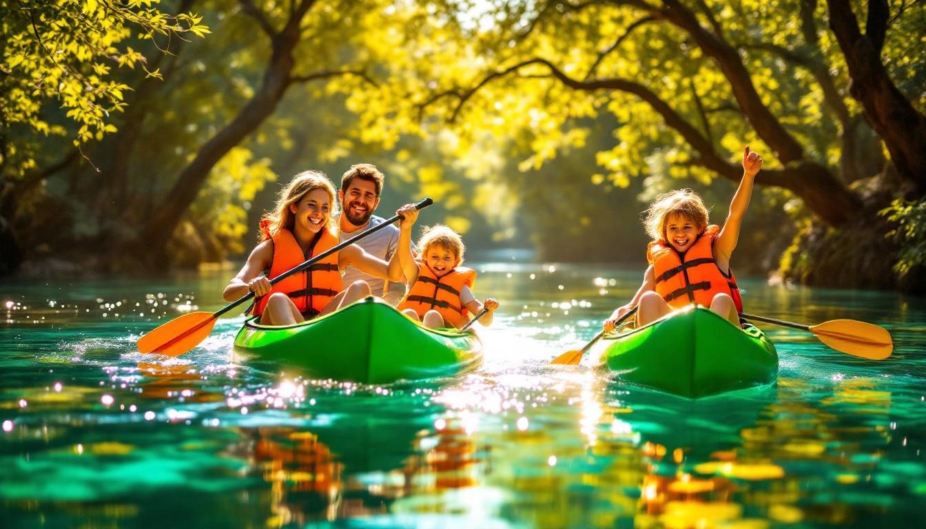 Cette descente en canoë à Torreilles rafraîchit les familles loin des plages bondées