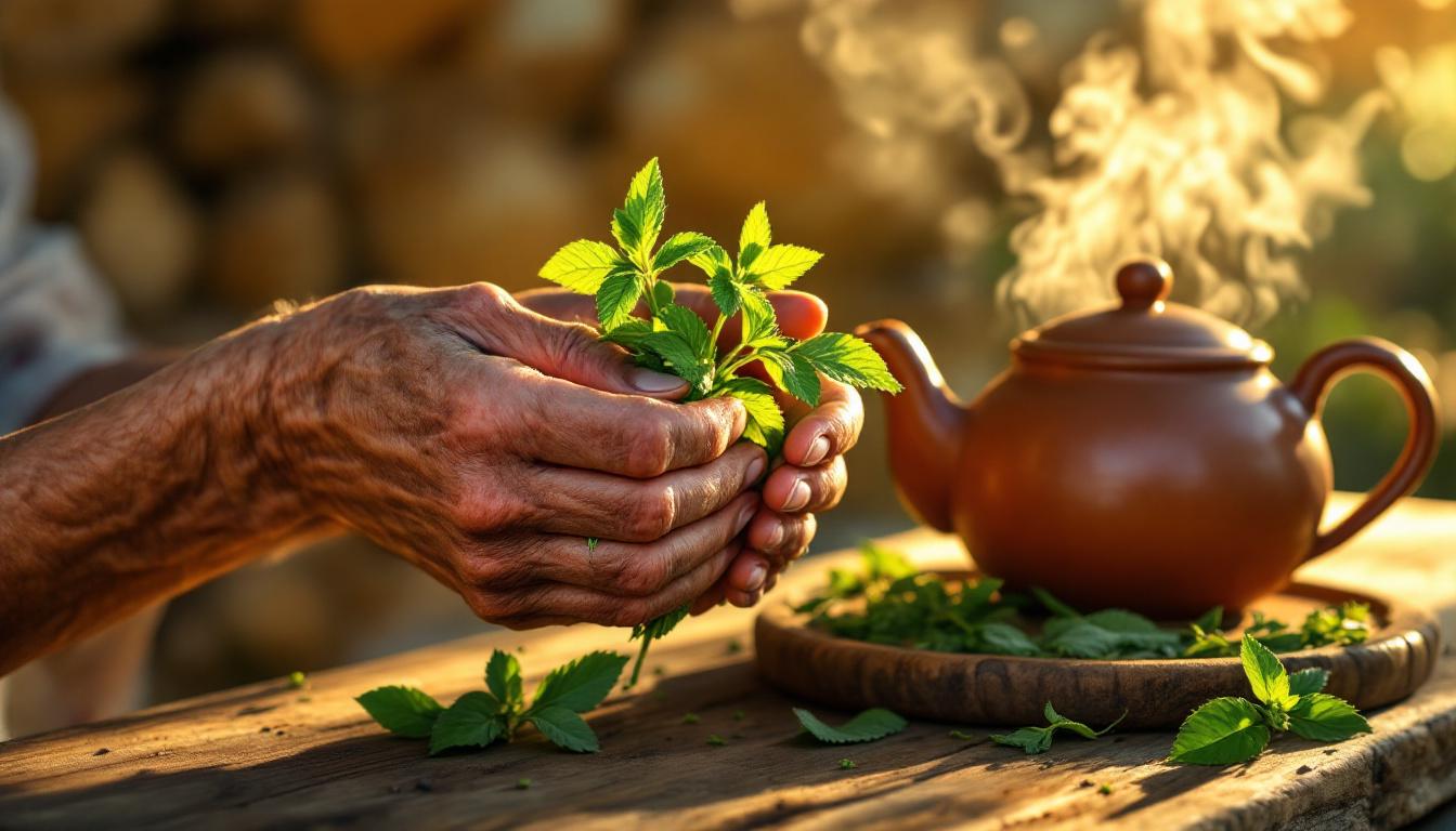 Cette menthe des cortals que l’on infuse 7 minutes quand août brûle les pierres