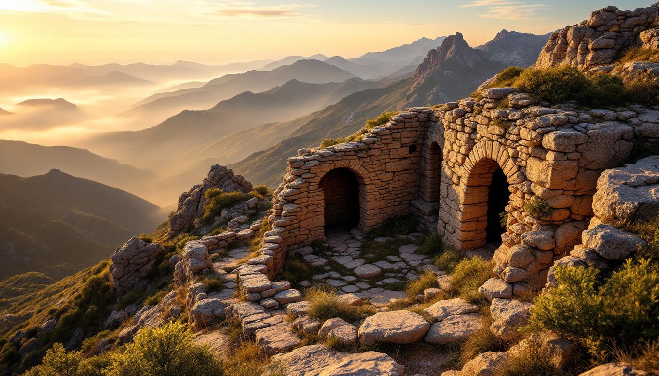 Cette ruine cache le dernier refuge des bandits catalans des Albères
