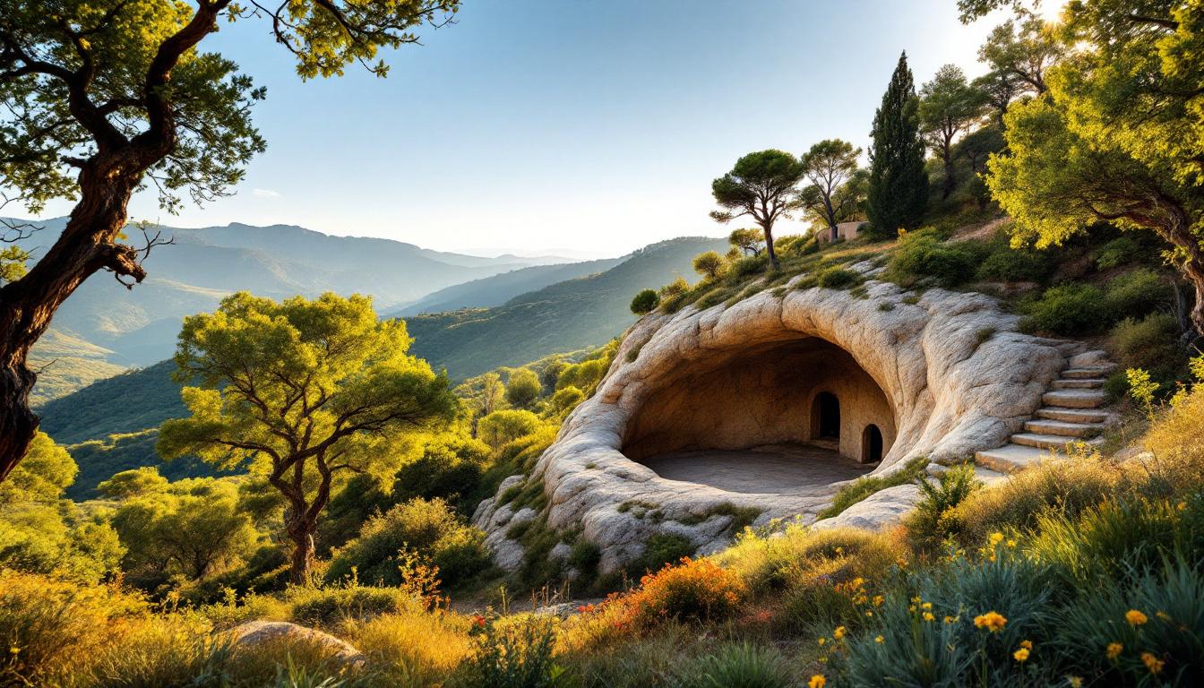 Cette roche du 18e siècle abrite le seul lit de la Vierge légendaire du Roussillon