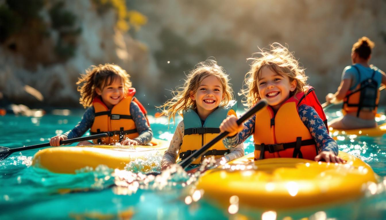 Ces stages moussaillons de juillet initient les 5-9 ans aux sports nautiques