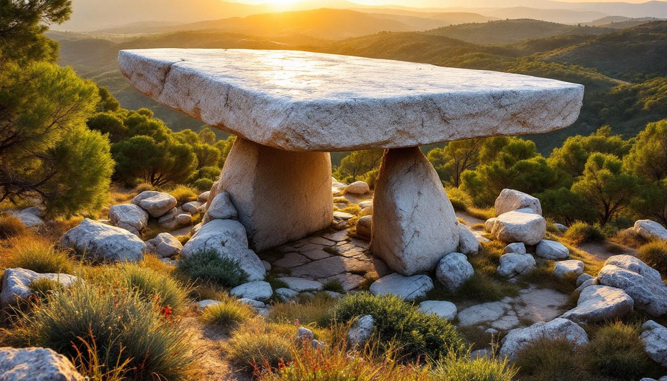 Ce dolmen de 5000 ans détient le record catalan de conservation en calcaire blanc