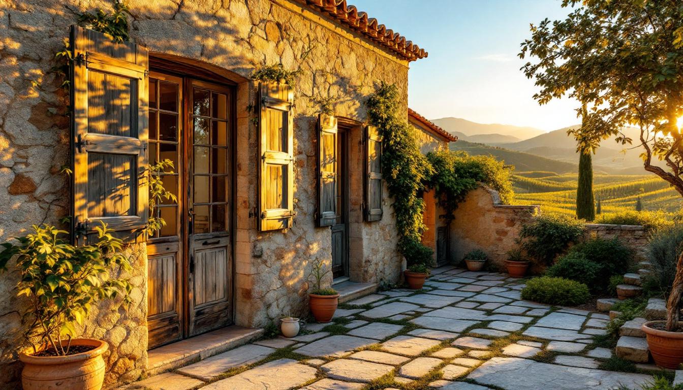 Ce rythme matinal qui garde les mas frais toute la journée d’été