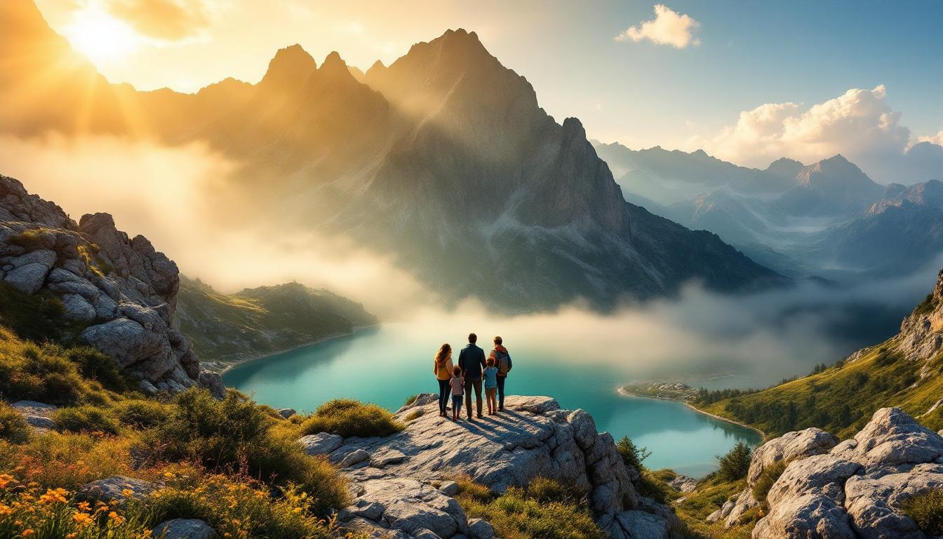 Cette boucle des 12 étangs unit les familles catalanes face au Carlit tout l’été