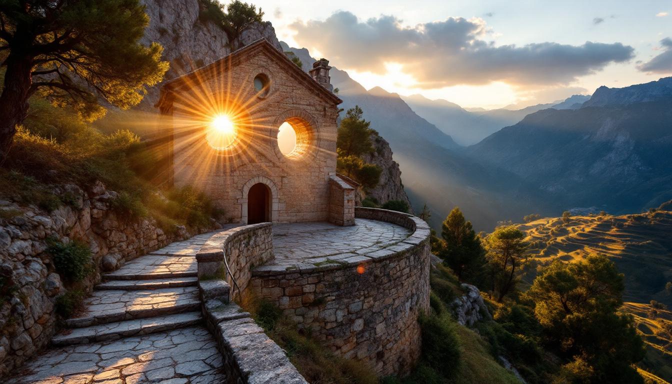 Cette chapelle n’a plus de clocher depuis 546 ans à cause d’un tremblement de terre