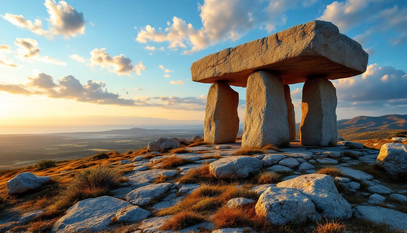 Le seul dolmen des Pyrénées-Orientales qui offre la vue sur la mer depuis 2500 ans