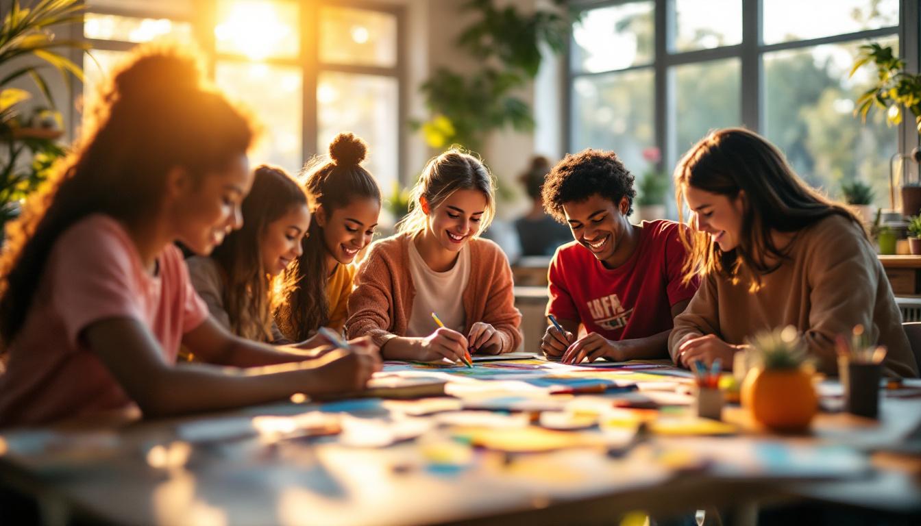 Ces ados de 12 à 17 ans créent en anglais tout l’été à Perpignan