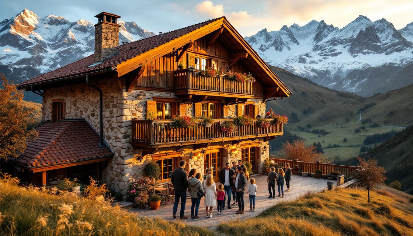 Cette auberge du Capcir accueille 3 générations pour un séjour montagne complet